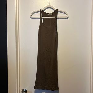 INHABIT knit tank dress